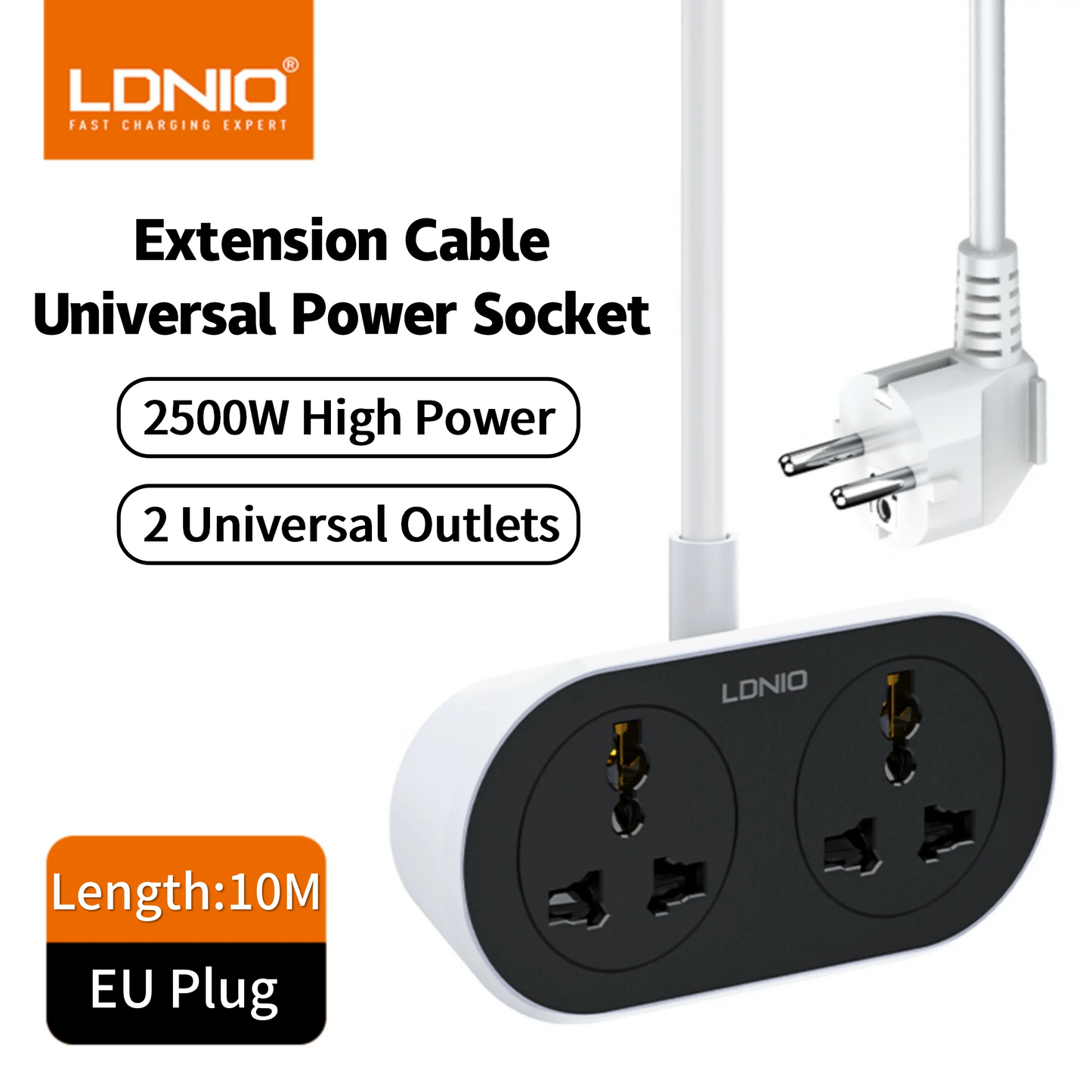 Power Strip Extension Cord 5M/10M Cable UK EU US Plug Multiprise Universal Outlets Home Indoor Outdoor Plug Sockets Engineering